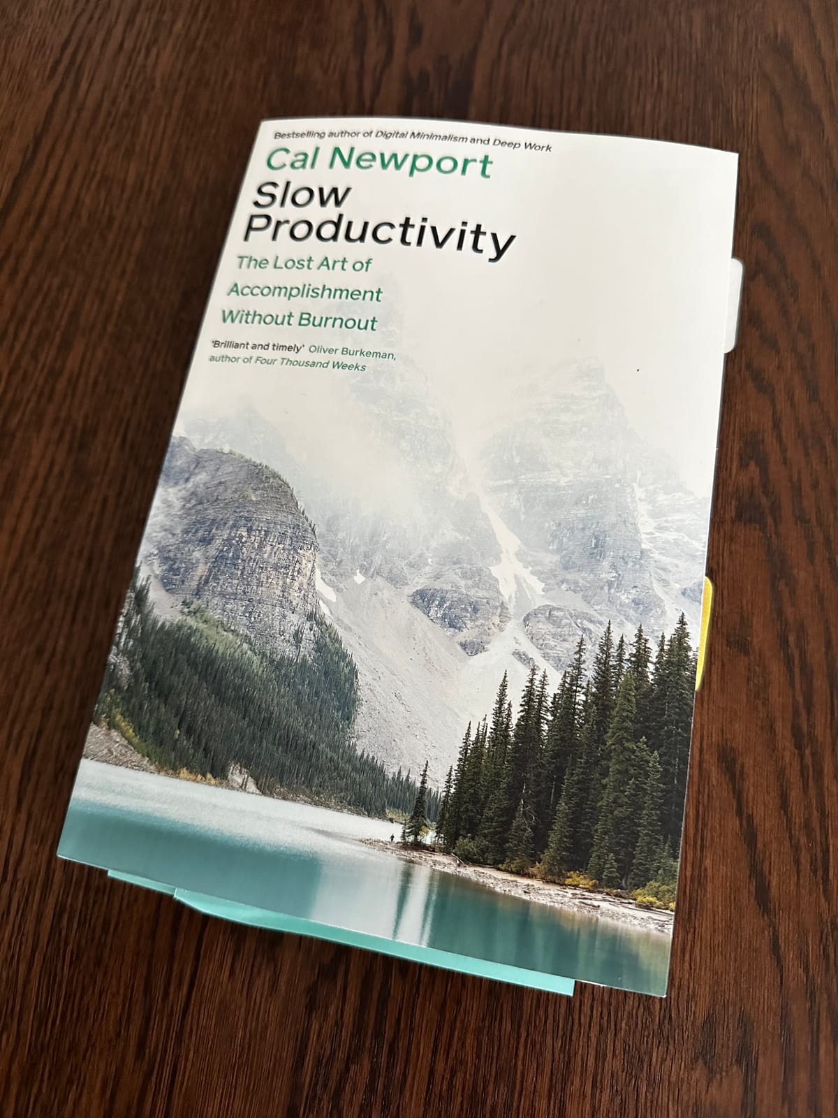 Book Notes: Slow Productivity by Cal Newport