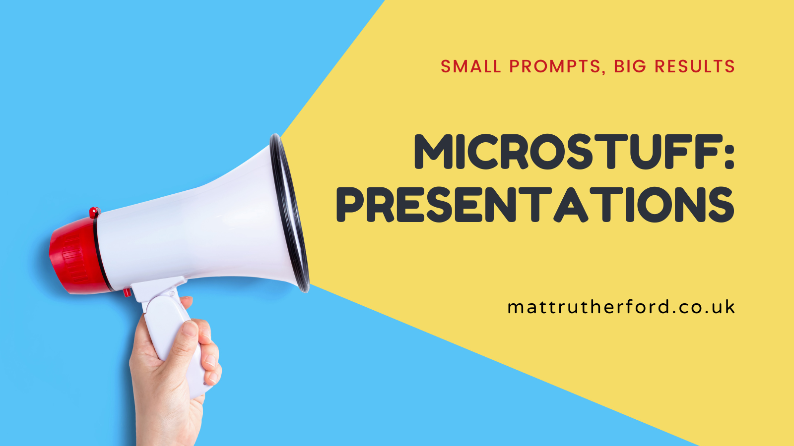 Microstuff: Presentation 50